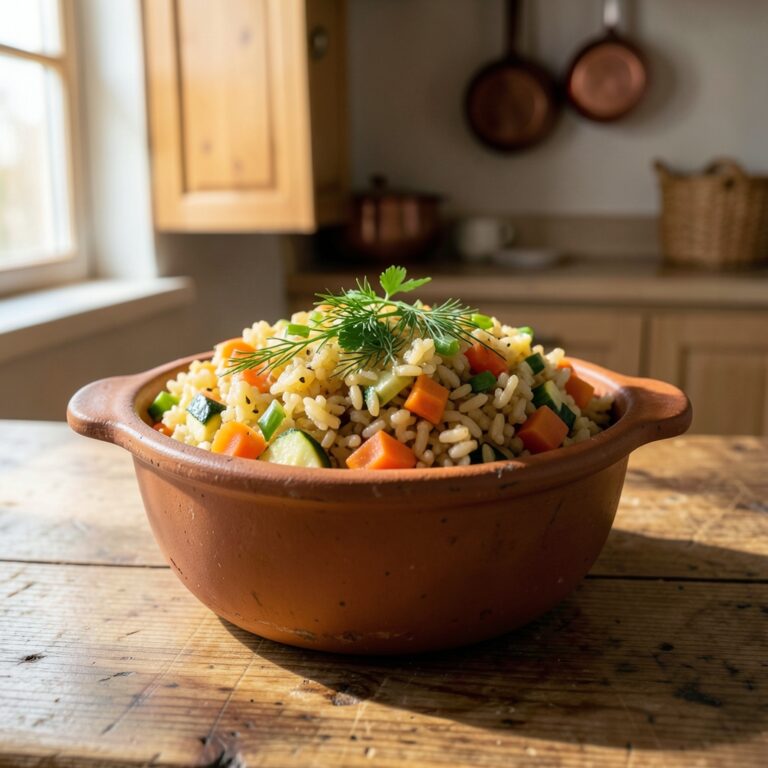 Sebzeli Bulgur Pilavı Tarifi: 4 Kişilik, Tencere Yemeği